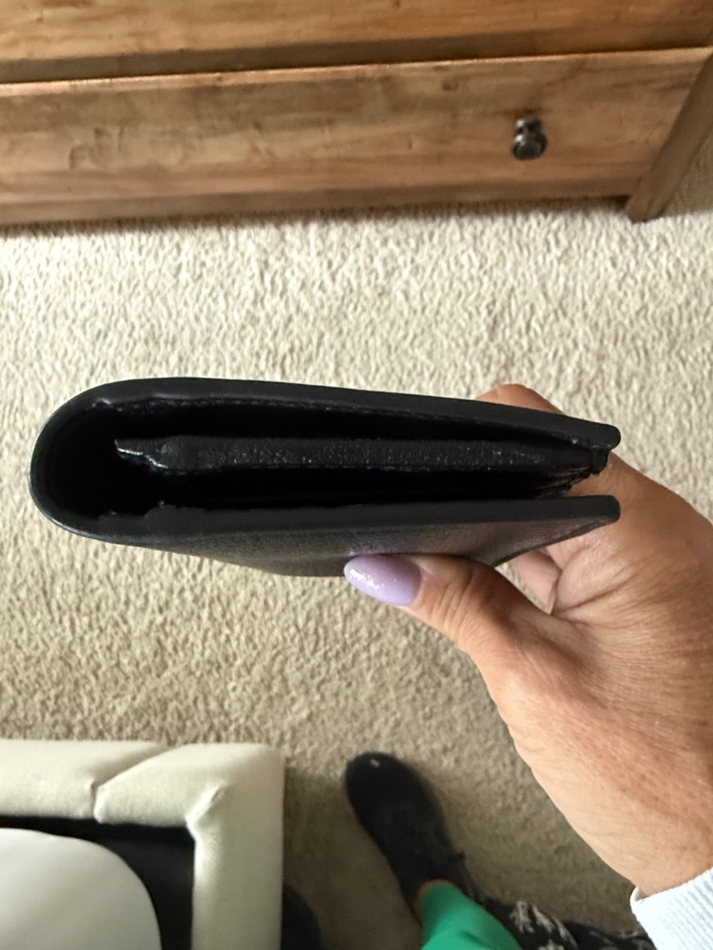 Gucci Black Leather Wallet - Like New Condition - Picture 3 of 6